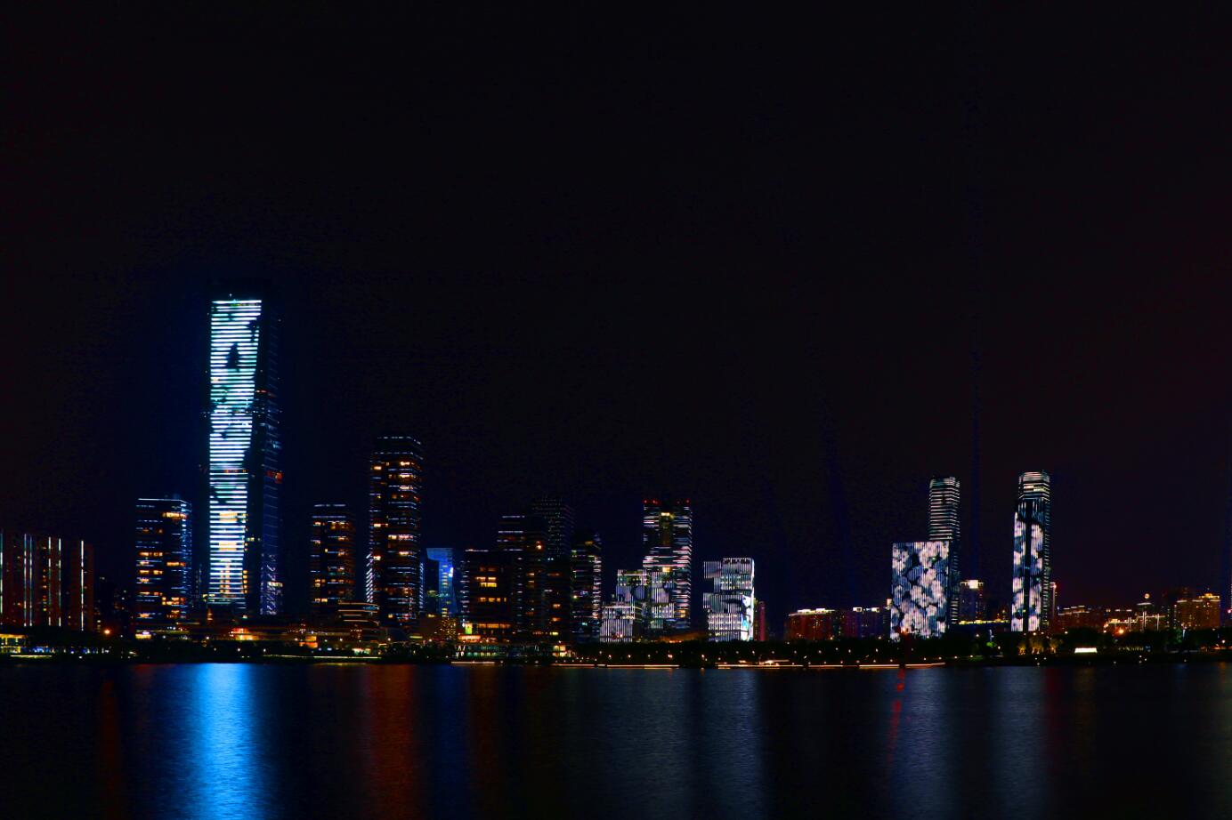 深圳湾广场照明 